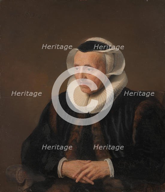 Portrait of an Old Woman. Creator: Style of Jacob Backer (Dutch, second quarter 17th century).