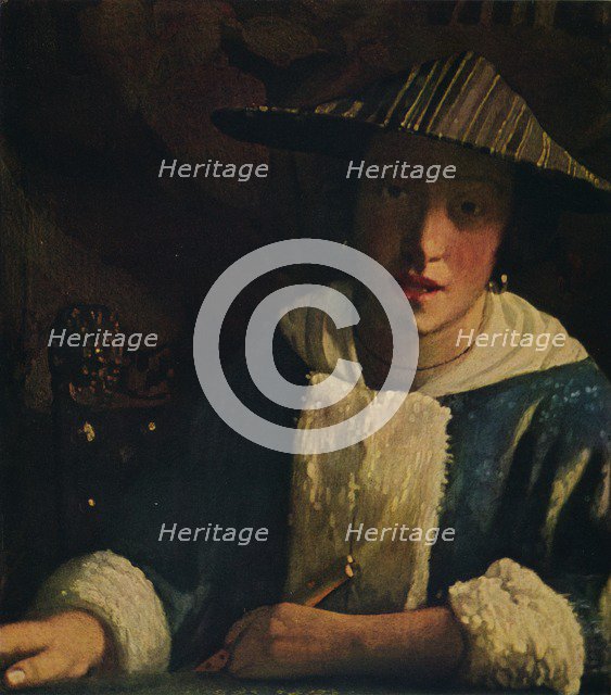 'Young Girl with a Flute', c1665-1675. Artist: Jan Vermeer.