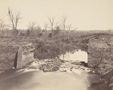Stone Bridge - Bull Run, 1862. Creator: Mathew Brady.