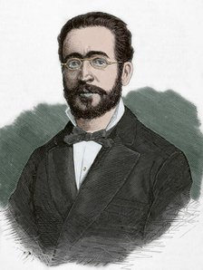 Ruperto Chapi (1851-1909), Spanish composer, 1878. Creator: Unknown.