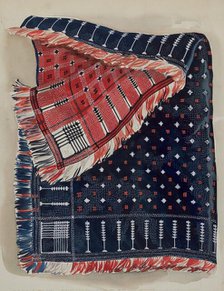 Quilt, c. 1937. Creator: Lillian Causey.