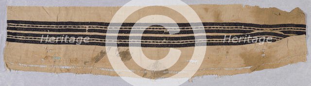 Fragment, Egypt, Roman period (30 B.C.- 641 A.D.)/Arab period (641-969)/Fatimid period (969... Creator: Unknown.