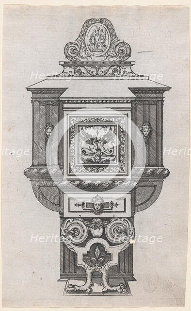 Furniture Design, 1530-85. Creator: Jacques Androuet Du Cerceau.