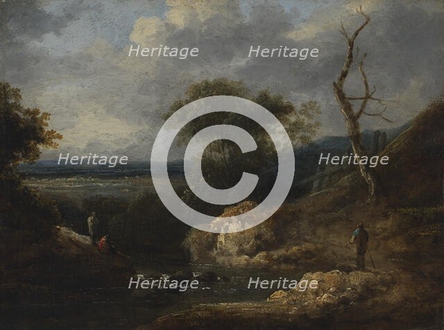 Small Landscape, late 18th-early 19th century.  Creator: Thomas Barker.