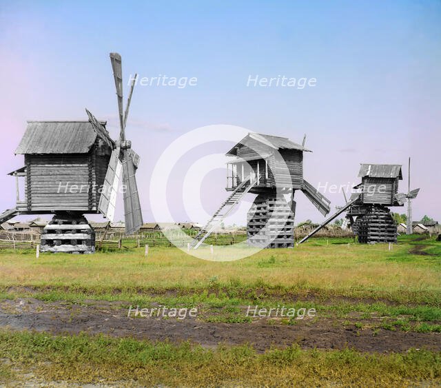 Mills (in Yalutorovsk district of Tobolsk Province), 1912. Creator: Sergey Mikhaylovich Prokudin-Gorsky.