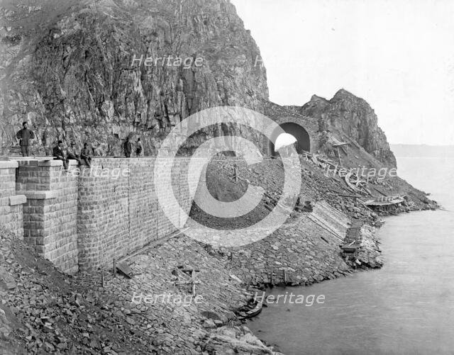 A Bridge, 1 Sazhen in Width, and Underpass at Verst 12, 1900-1904. Creator: Unknown.