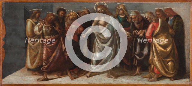 The Resurrected Christ Appearing to His Disciples, c1514. Creator: Luca Signorelli.