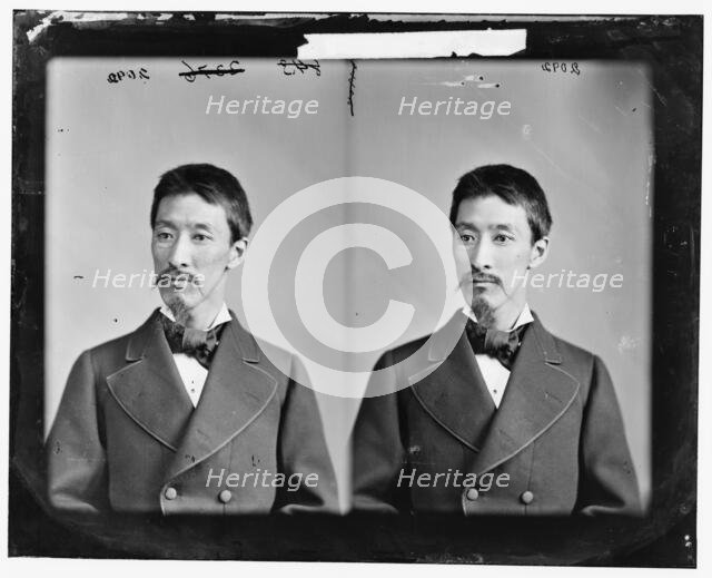 Japanese Minister Giro Yano, 1865-1880.  Creator: Unknown.