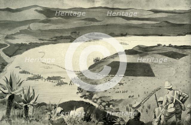 'The Crossing of Potgeiter's Drift, January 16', 1900. Creator: Enoch Ward.