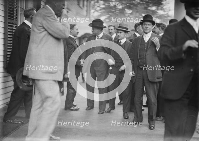 T.R. [Theodore Roosevelt] at Yonkers, between c1910 and c1915. Creator: Bain News Service.
