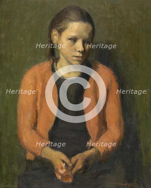 Girl from the Kempen, 1940s? Creator: Albert Van Dyck.