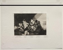 The Horrors of War: One Cant Look. Creator: Francisco de Goya (Spanish, 1746-1828).