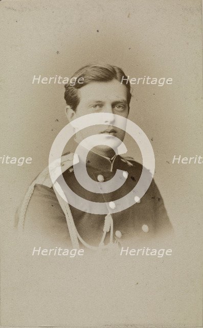 Portrait of Grand Duke Vladimir Alexandrovich of Russia (1847-1909), 1871.