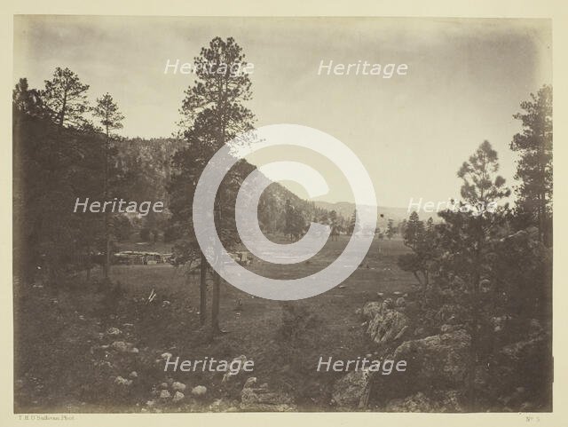 Cooley's Park, Sierra Blanca Range, Arizona, 1873. Creator: Tim O'Sullivan.