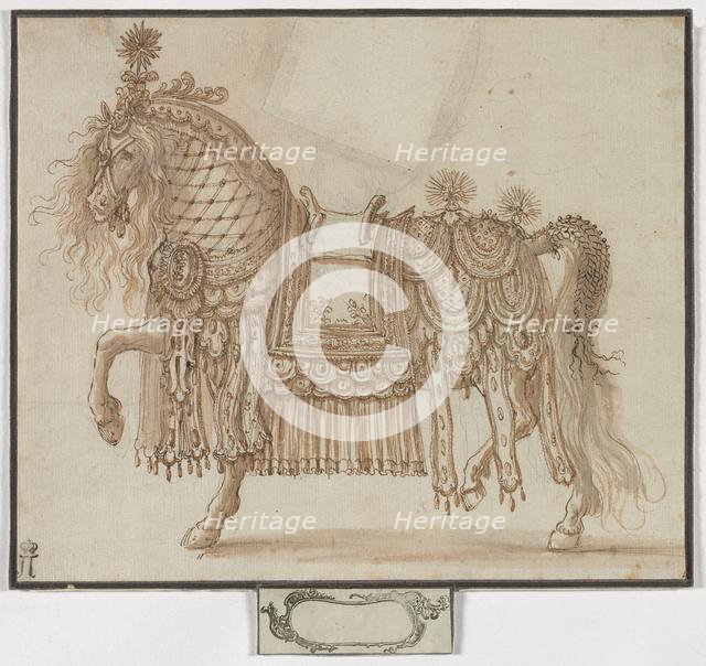 Parade Horse, 1619?. Creator: Anonymous.