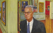 Portrait of Marvin C. Ross, 1955. Creator: Pierre Sicard.