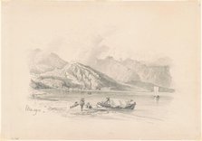 Lake Shore, Menaggio [recto], 1869. Creator: John Singer Sargent.