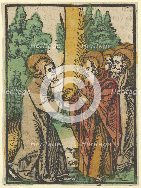 Christ Teaching the Disciples, 1, from Das Plenarium, 1517. Creator: Hans Schäufelein the Elder.