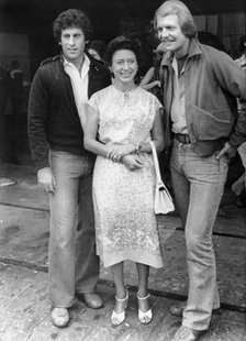 Princess Margaret meets 'Starsky and Hutch', Hollywood, USA, 1978. Artist: Unknown