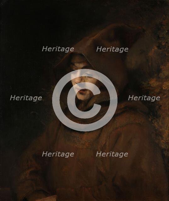 Rembrandt’s Son Titus in a Monk’s Habit, 1660. Creator: Rembrandt Harmensz van Rijn.
