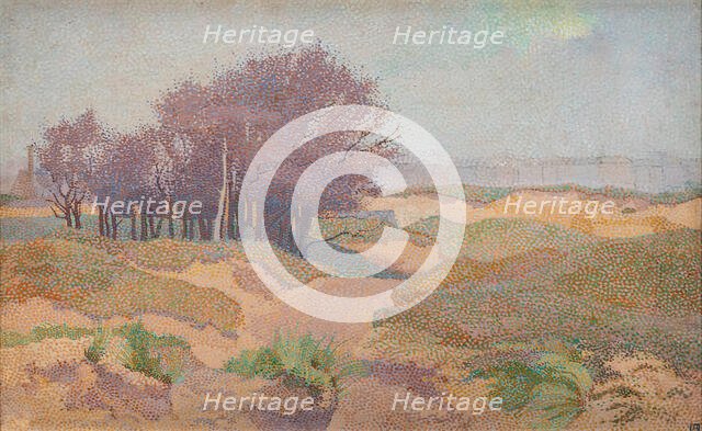 Landscape with Dunes, 1895. Creator: Aarts, Johan Joseph (1871-1934).