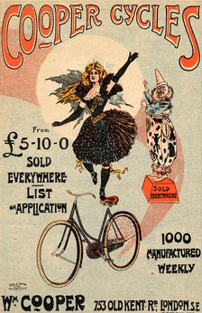 Cooper Cycles, c.1900. Artist: Unknown