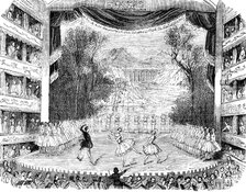 Ballet performance at Her Majesty's Theatre, London, 1842. Artist: Unknown