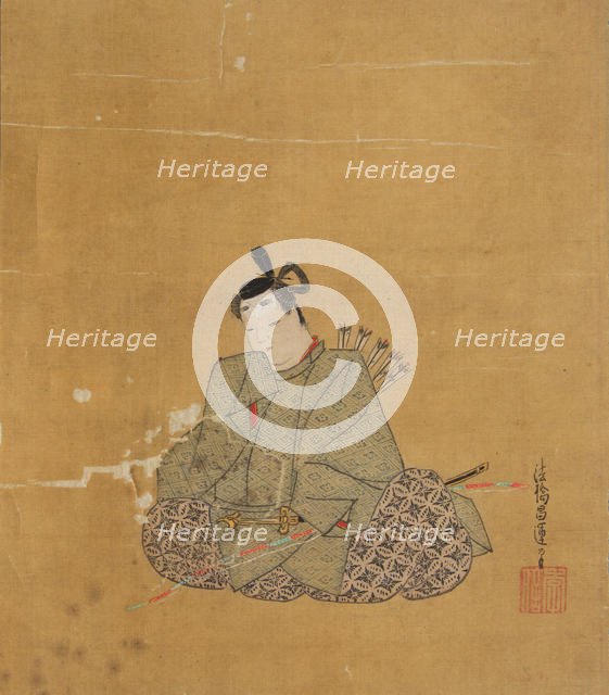 Immortal Poet, 17th century. Creator: Kano Shoun.