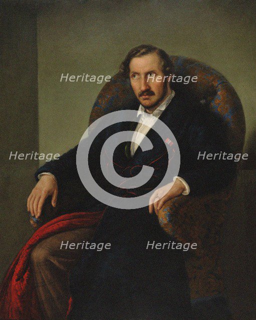 Portrait of the composer Gaetano Donizetti (1797-1848), 1847-1848.