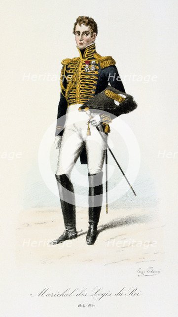 'Maréchal-des-Logis du Roi', 1814-30. Artist: Eugene Titeux