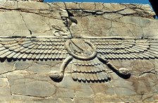 Ahura Mazda, Persepolis, c500 BC. Artist: Anon