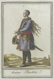 Costumes de Différents Pays, 'Homme Baschkir', c1797. Creators: Jacques Grasset de Saint-Sauveur, LF Labrousse.