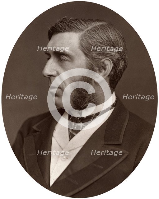 Right Hon George Joachim Goschen, MP for the City of London, 1877.Artist: Lock & Whitfield