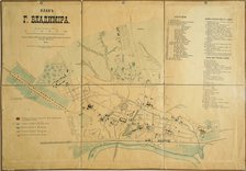 Map of Vladimir, 1889.