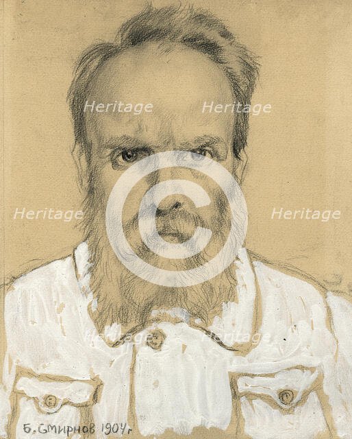 An Exiled Tolstoyan. Irkutsk, 1904. Creator: Boris Vasilievich Smirnov.