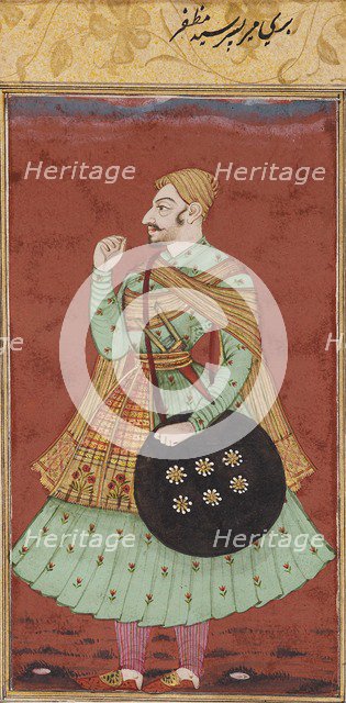 Bari Mir, son of Sayyid Muzaffar, c1675. Artist: Unknown.