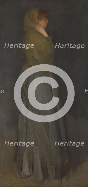 ‘Arrangement in Yellow and Gray’: Effie Deans, c.1876-c.1878. Creator: James Abbott McNeill Whistler.