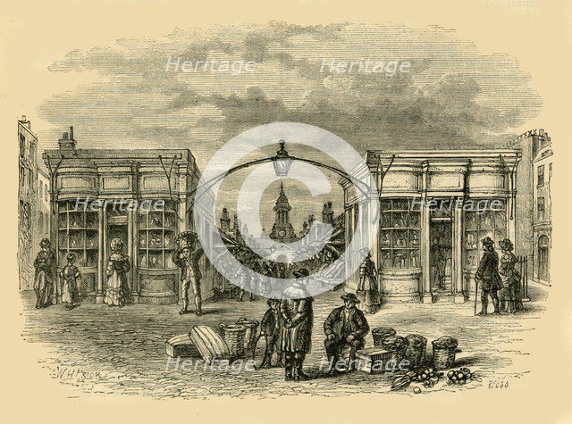 'Fleet Market', (c1872). Creator: Unknown.