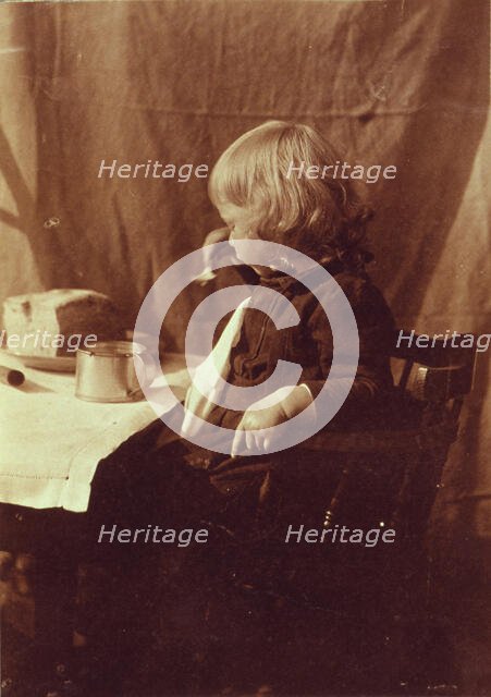 Bread & milk, 1894. Creator: Frances S. Allen.