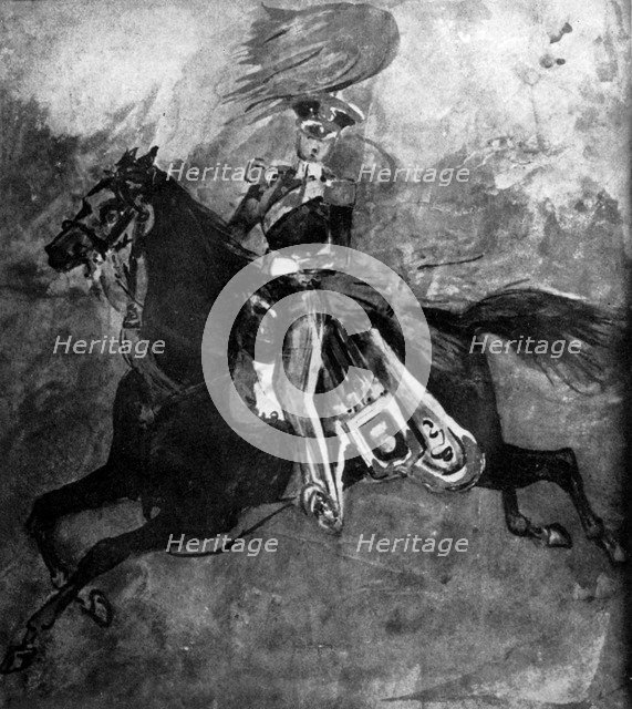 'An English Officer', 19th century, (1930).Artist: Constantin Guys