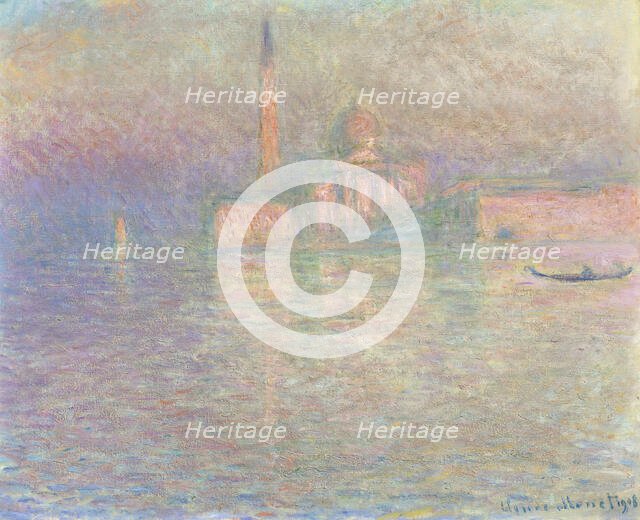San Giorgio Maggiore, 1908. Creator: Monet, Claude (1840-1926).