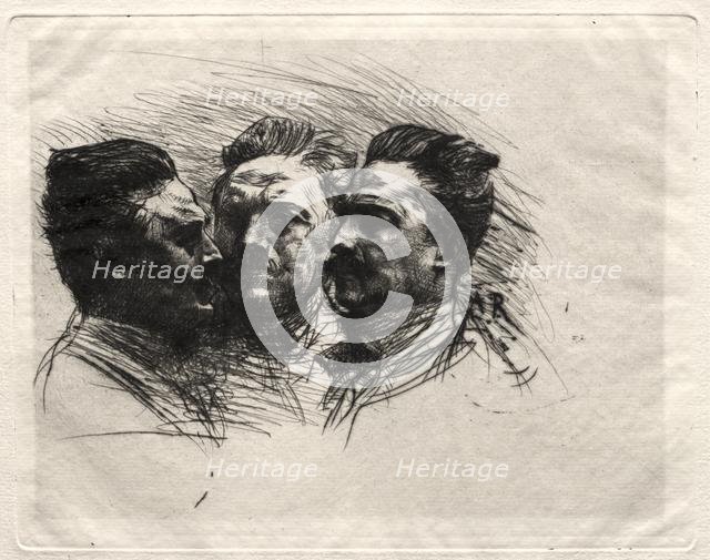 Henry Becque. Creator: Auguste Rodin (French, 1840-1917).