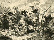 'The Battle of Agincourt', (1415), 1890. Creator: Unknown.