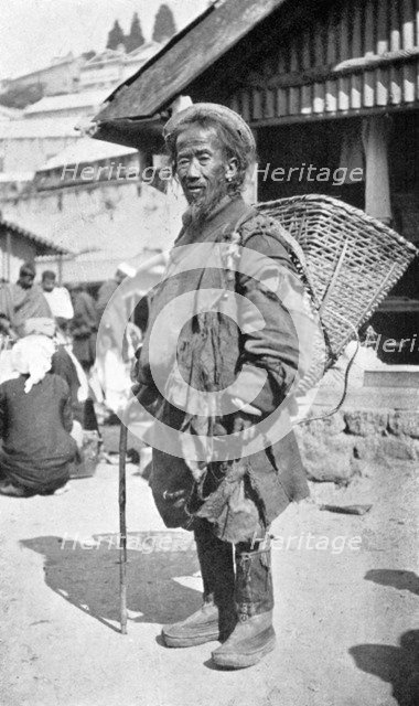 A native of Darjeeling, West Bengal, India, c1910. Artist: Unknown