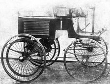1900 Oppermann electric dog cart. Creator: Unknown.