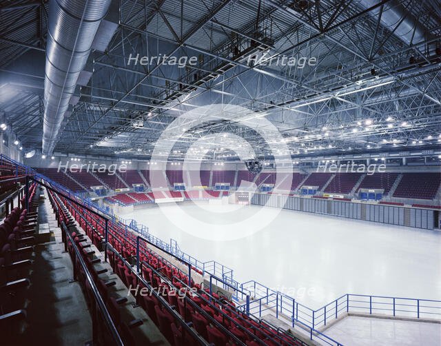 National Indoor Arena, King Edwards Road, Birmingham, 26/07/1991. Creator: John Laing plc.