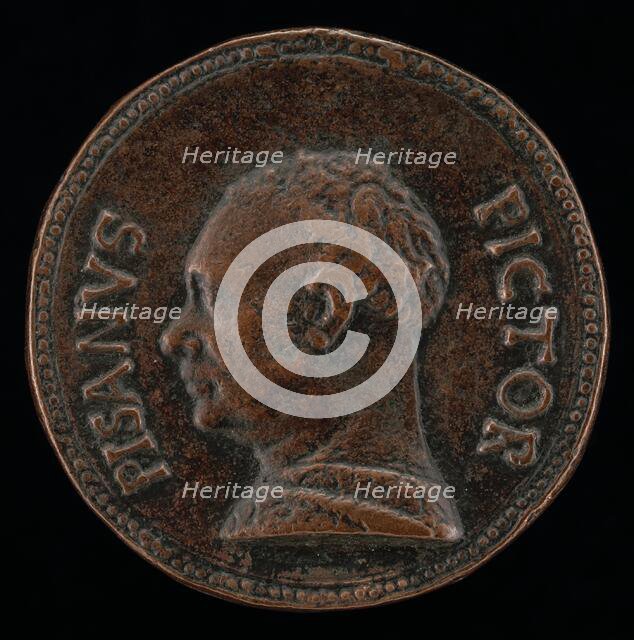 Antonio Pisano, called Pisanello, the Painter and Medallist, c. 1445/1450. Creator: Nicholaus.