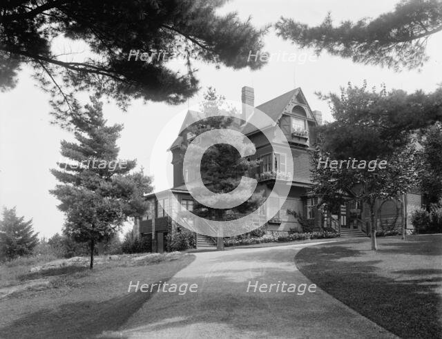 Villa of James G. Blaine, Bar Harbor, Mt. (i.e. Mount) Desert Island, Me., between 1900 and 1906. Creator: Unknown.