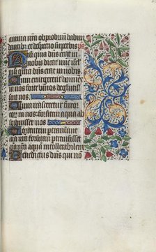 Book of Hours (Use of Rouen): fol. 65r, c. 1470. Creator: Master of the Geneva Latini (French, active Rouen, 1460-80).