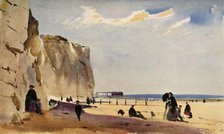 'Coast Scene, Normandy', c1860, (1934).  Creator: John Absolon.